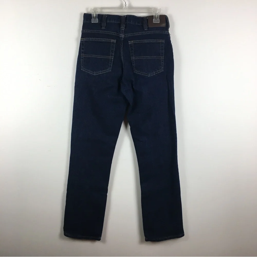 C E Schmidt Workwear Dark Wash Relaxed Fit Denim Jeans Stretch 30x32 - Picture 11 of 16